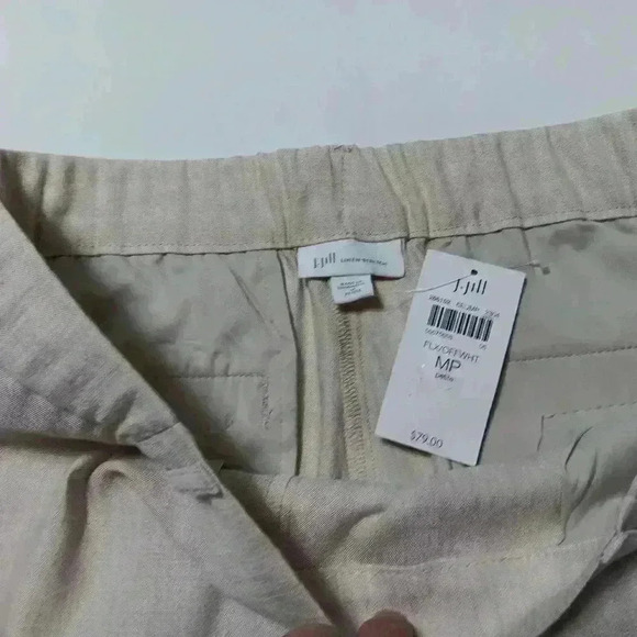 J.Jill Linen/ rayon  blend Capris. Ladies size M Petite - Picture 4 of 8